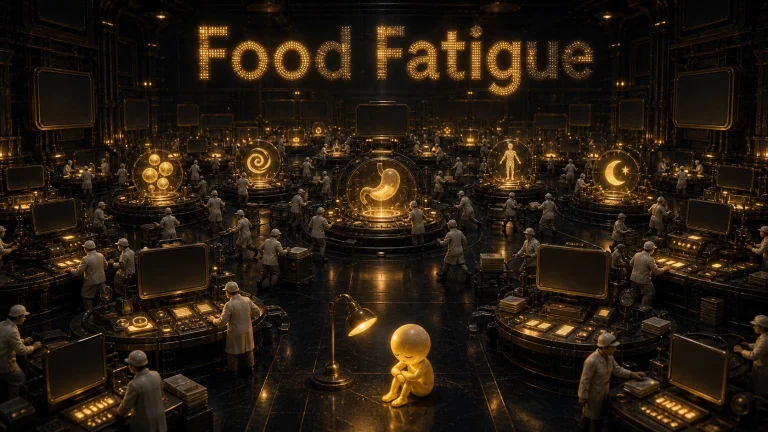 Food fatigue after meals
