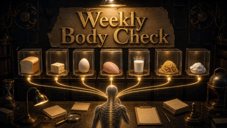 The Weekly Body Check: Your Body Does Not Get Tired From One Meal