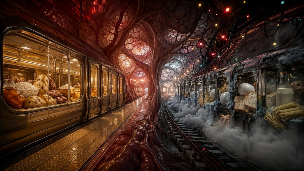 A visual journey through the body illustrating the environment around cells