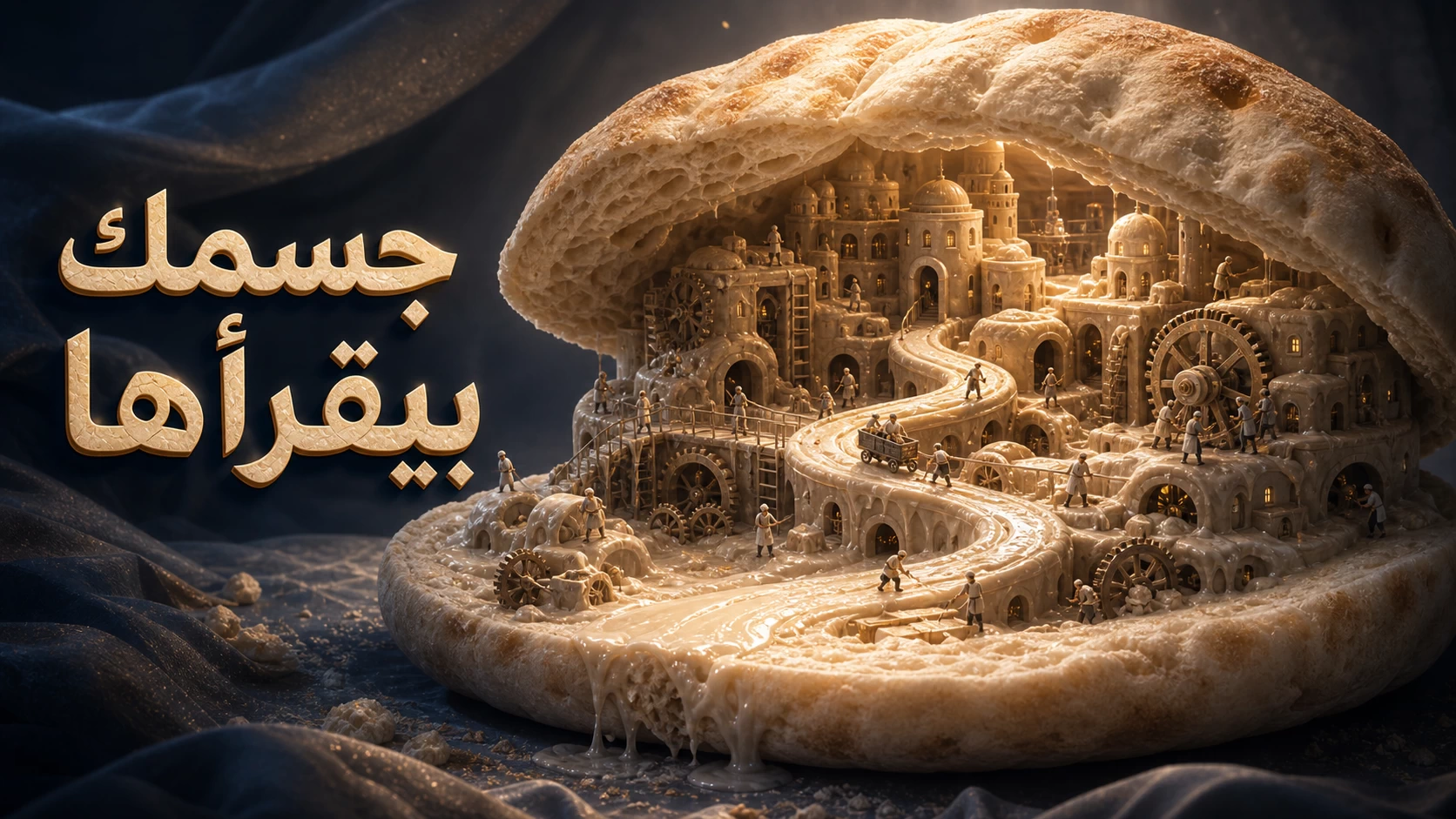 العيش الأبيض مش مجرد كربوهيدرات: جسمك بيقرأ العجينة كلها